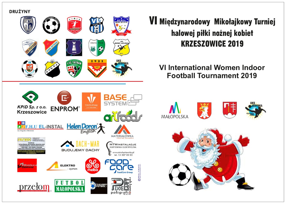 VI Międzynarodowy Mikołajkowy Turniej halowej piłki nożnej kobiet.